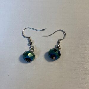 Glass earrings